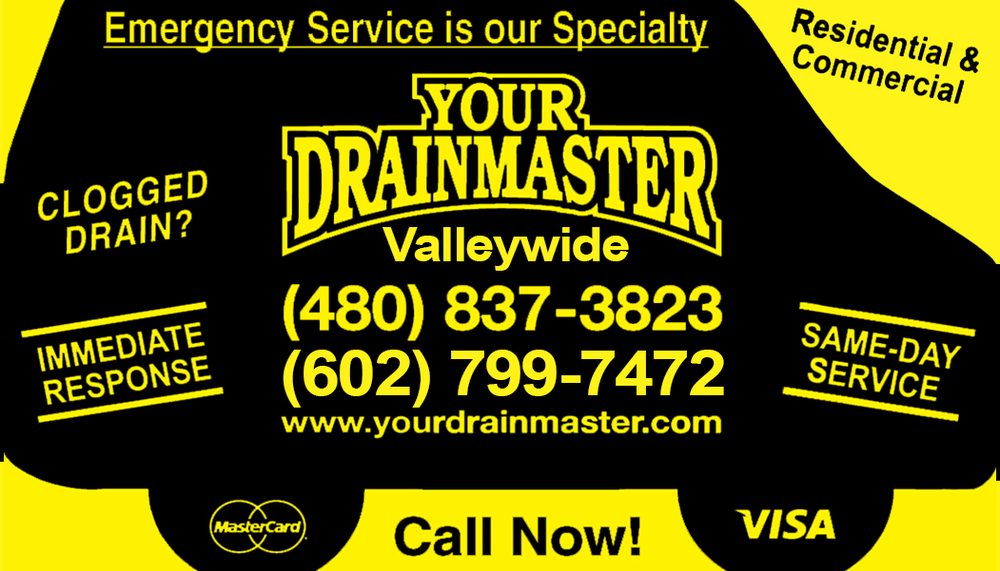 Slide of Your DrainMaster