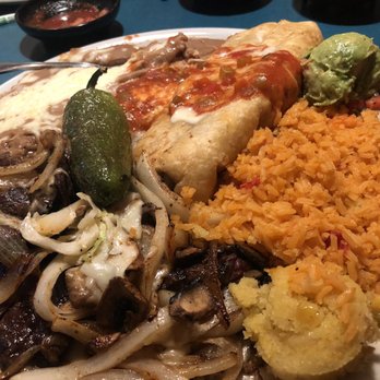 El Tapatio - Asada mas meal with carnitas chimichanga - Mexican Near Me - Auburn, California