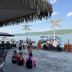 Tiki Bar on Seneca Lake