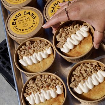 Bang Bang Bakehouse - O.G. Original Rum Cake available at select local shops - Desserts Near Me Bang Bang Bakehouse - O.G. Original Rum Cake available at select local shops - Desserts Near Me