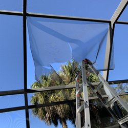 Five Star Home Pressure Washing, LLC - Ripped old screen