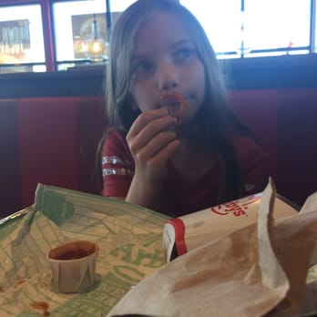 Arby's - Abbi digging her curly fries - Fast Food Near Me - Everett, Washington