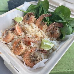 Garlic Shrimp Plate