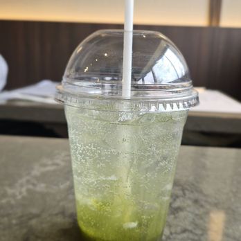 Brown Tonkatsu - Green grape ade - Korean Near Me - Mississauga, Ontario