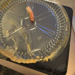 Broken plastic