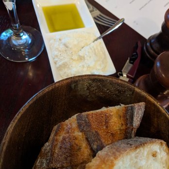 The Trattoria - Bread with homemade ricotta - Italian Near Me - St James, New York The Trattoria - Bread with homemade ricotta - Italian Near Me - St James, New York