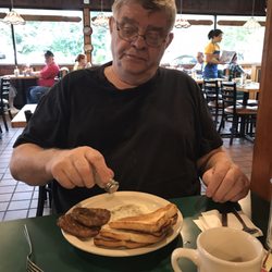 Enjoying the finest food and coffee in Phelps