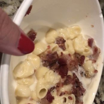 Panera Bread - Mostly empty bowl of "large" Mac and cheese. - Sandwiches Near Me - Tinley Park, Illinois