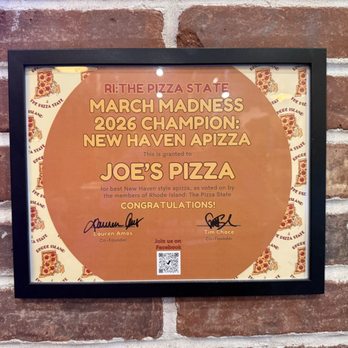 Joe’s Pizza - Award winning - Pizza Near Me - Warwick, Rhode Island Joe’s Pizza - Award winning - Pizza Near Me - Warwick, Rhode Island