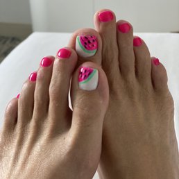 My pedicure