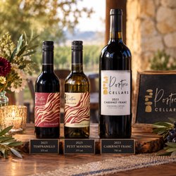 Portree Cellars - New release wines...two 375 ml screw cap bottles plus our first Cabernet Franc