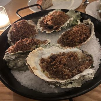 Westward - Baked oysters (incredible) - New American Near Me - Seattle, Washington Westward - Baked oysters (incredible) - New American Near Me - Seattle, Washington