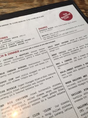 Menu photo 4 The Breakfast Club London, XGL Menu photo 4 The Breakfast Club London, XGL