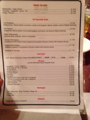 Menu photo 3 GiGi's Italian Feast Little Falls, NY Menu photo 3 GiGi's Italian Feast Little Falls, NY