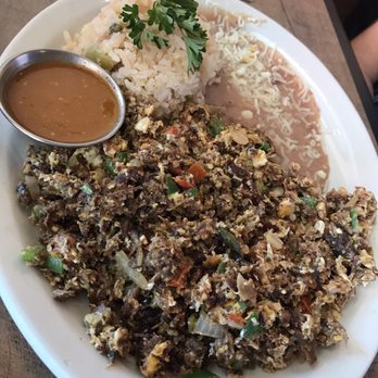 Cafe De Olla - Machaca con huevos! Comes with tortillas. Amazing flavor. - American Near Me - Burbank, California Cafe De Olla - Machaca con huevos! Comes with tortillas. Amazing flavor. - American Near Me - Burbank, California