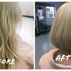 Jaunty Salon - Some amazing before and after transformations.