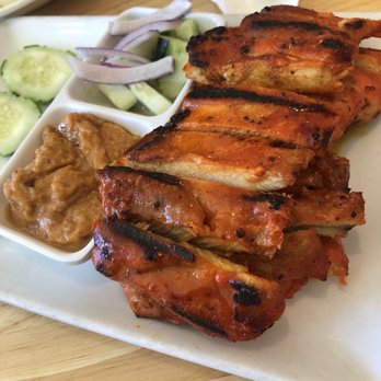 Basil & Co - Chicken satay with peanuts sauce - Thai Near Me - Diamond Bar, California