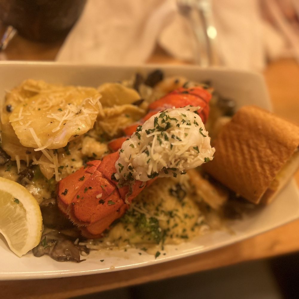 Paddle Hard Brewing - Lobster ravioli - Breweries Near Me - Grayling, Michigan