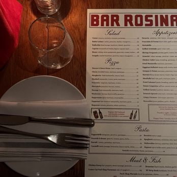 Bar Rosina's - Pizza Near Me - Greenwich, Connecticut