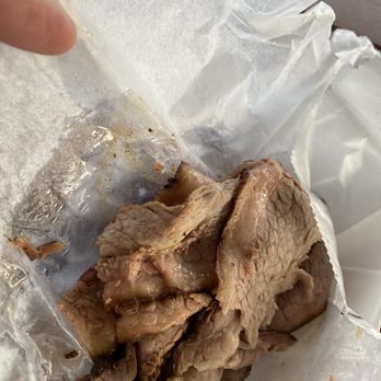 Ole Rudy's Bar-B-Que - Brisket tasty but sliced thin. Don't know if that's the custom 'round here. - Barbeque Near Me - Jackson, Georgia Ole Rudy's Bar-B-Que - Brisket tasty but sliced thin. Don't know if that's the custom 'round here. - Barbeque Near Me - Jackson, Georgia