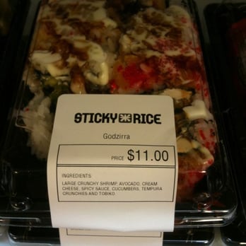 Cornercopia - StickyRice sushi in the fridge - Delis Near Me - Washington, DC, District of Columbia