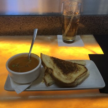 Cat Cora's Kitchen - Grilled cheese and spicy tomato soup. An airport dining home run. - New American Near Me - San Francisco, California Cat Cora's Kitchen - Grilled cheese and spicy tomato soup. An airport dining home run. - New American Near Me - San Francisco, California