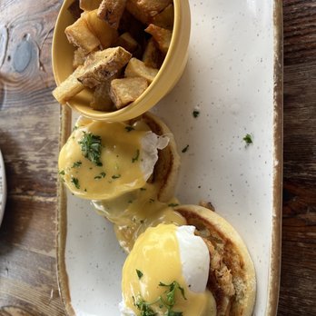 Brunches - Crab Cake Benedict - Breakfast & Brunch Near Me - Wilmington, North Carolina Brunches - Crab Cake Benedict - Breakfast & Brunch Near Me - Wilmington, North Carolina