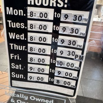 Subway - Hours of operation - Sandwiches Near Me - Hayward, California