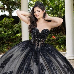 Sueño Bridal - Black Quince Dress in Whatcom County.