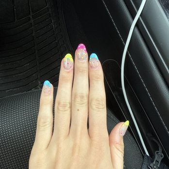 L A Nails - The paint on the nails is crooked - Nail Salons Near Me - Wilkes Barre, Pennsylvania L A Nails - The paint on the nails is crooked - Nail Salons Near Me - Wilkes Barre, Pennsylvania