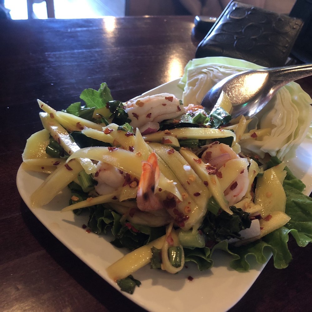Ros Niyom Thai - Yum ma moung (mango and shrimp salad) - Thai Near Me - Round Rock, Texas Ros Niyom Thai - Yum ma moung (mango and shrimp salad) - Thai Near Me - Round Rock, Texas
