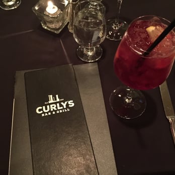 Curly's Grille - Starting the night with the Red Sangria - Caribbean Near Me - Lackawanna, New York