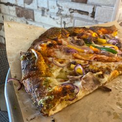 Sancho Bakery - Parrillera pizza. Very good!