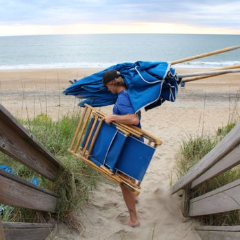 Ocean Atlantic Rentals - Ocean Atlantic Rentals provides beach daily setup service of our rental chairs, umbrellas and even has daily iced coolers for rent. - Beach Equipment Rentals Near Me - Duck, North Carolina