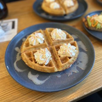 Craft Coffee House - Christmas Waffle - Coffee & Tea Near Me - Pendleton, New York