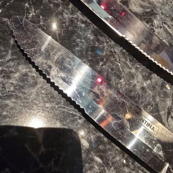 Bubba's 33 - Dirty utensils.  They were actually worse than the picture shows - American Near Me - San Antonio, Texas
