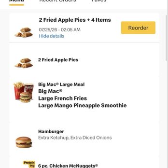 McDonald's - What I ordered. - Fast Food Near Me - New Haven, Connecticut McDonald's - What I ordered. - Fast Food Near Me - New Haven, Connecticut