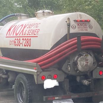 Knox Septic & Sewer Service - Company truck - Septic Services Near Me - Indianapolis, Indiana Knox Septic & Sewer Service - Company truck - Septic Services Near Me - Indianapolis, Indiana