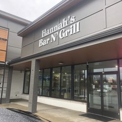 Hannah's Bar & Grill - Outside of restaurant.