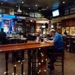 Facing the dining area