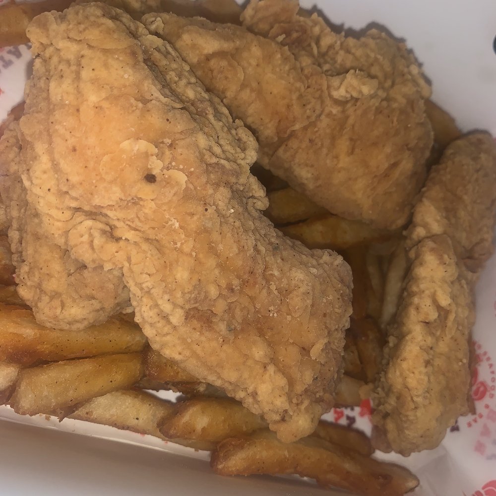 Captain Crab - F5. Chicken Tender Basket - Seafood Near Me - Sacramento, California Captain Crab - F5. Chicken Tender Basket - Seafood Near Me - Sacramento, California