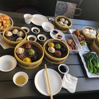 Dragon Beaux - Pork bun, SLB, sea bass, chicken wings. - Dim Sum Near Me - San Francisco, California