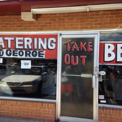 Catering By George - This is a mainstay if you are visiting Durham. Down home cooking in an old school layout.