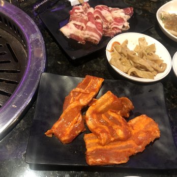 Buga Korean BBQ - Spicy pork belly, beef belly, fish cake banchan - Barbeque Near Me - San Diego, California Buga Korean BBQ - Spicy pork belly, beef belly, fish cake banchan - Barbeque Near Me - San Diego, California