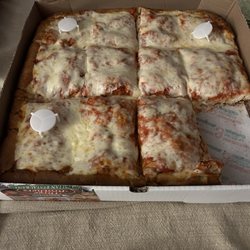 Three Brothers Italian Restaurant - Very doughy, not enough sauce or cheese