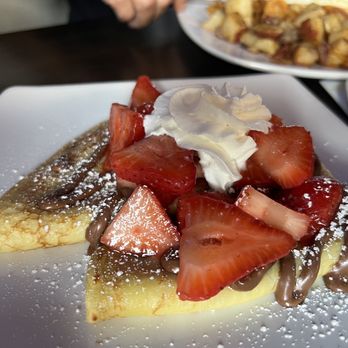 Serendipity Cafe and Bar - Strawberry crepes - Breakfast & Brunch Near Me - Moorpark, California Serendipity Cafe and Bar - Strawberry crepes - Breakfast & Brunch Near Me - Moorpark, California