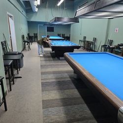 Classic Billiards - 21+ new extension room with 1-12ft snooker table a 9ft table and another 3 ball/ billiards table