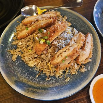 Home Thai Cafe - Fried Chicken Fried rice - good for kids. - Thai Near Me - Martinez, California