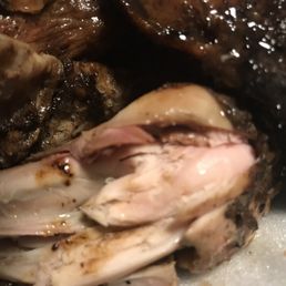 Raw chicken