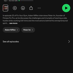 Check us out on the latest episode of the "Fix Your Gym" podcast! Thanks Adam! Check out Adam's company Stride Fitness Solutions.